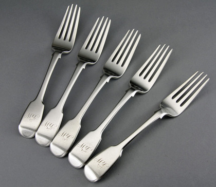 Cape Silver Tableforks (set of 5) - Combrink